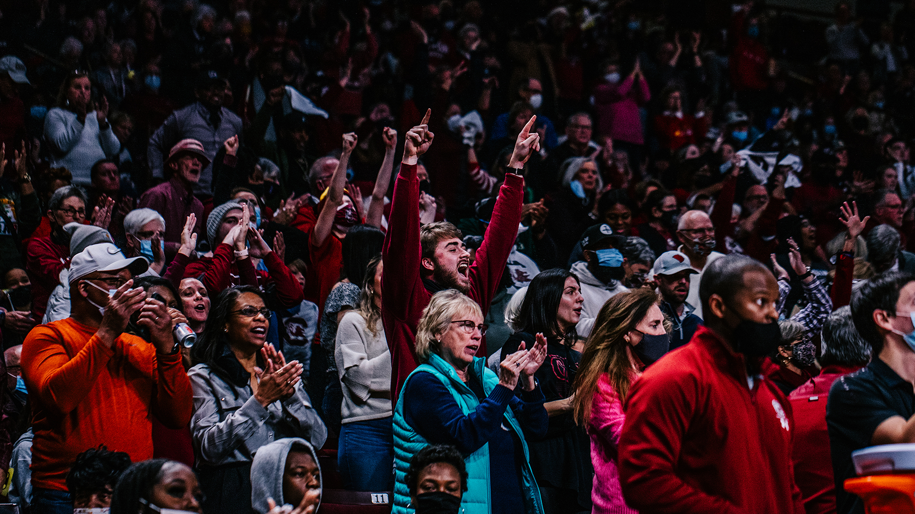 Women's basketball fans